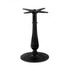 Black Finish Stable Dining Table Leg Base And Office Furniture Table Base For Interior Decoration