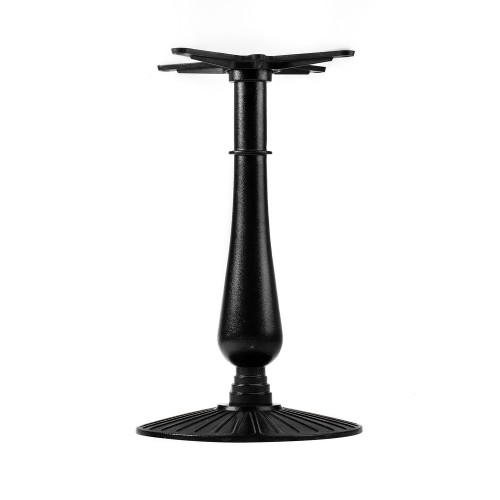 Black Finish Stable Dining Table Leg Base And Office Furniture Table Base For Interior Decoration