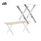 Industrial Steel X Frame Design Metal Table Legs Cast Iron Kitchen Dining Table Legs