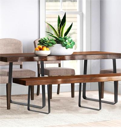 Pernas de mesa de aço de ferro, estrutura em forma de U, mesa de escritório, banco, restaurante, café, móveis de jantar, pernas de mesa de metal para moderno