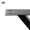 X-Shape Desk Office Bench Restaurant Cafe Dining Furniture Metal Table Legs