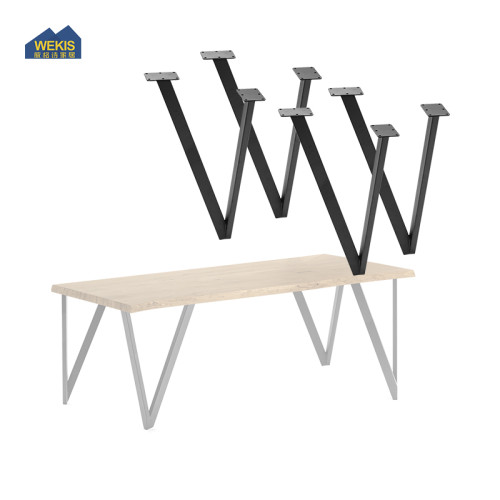 Office Modern Table Furniture Desk V Shaped Furniture Legs