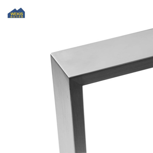 Pernas de mesa de centro com estrutura de aço inoxidável Classic Furniture adequadas para mesa de centro