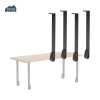 Modern Wrought Iron Steel Furniture Base Living Room Tapered Heavy Duty Metal Table Legs