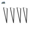 Furniture Accessories Sofa Legs Desk Legs Metal Cabinet Legs Table Legs V-Shaped