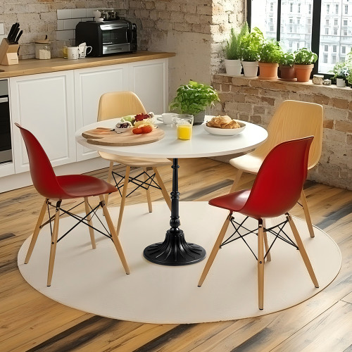 Round Table Base Coffee Restaurant Cast Iron Metal Table Base