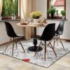 Black Finish Stable Dining Table Leg Base And Office Furniture Table Base For Interior Decoration