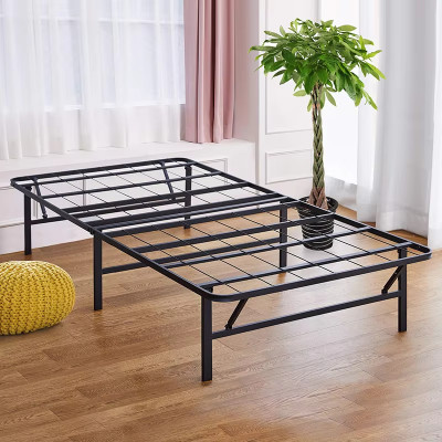 Home Hotel Modern Double Bed Frame With Headboard Super King Single Low Tall Stainless Steel Bed Frame