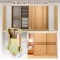 Closet Sliding Door Hardware Door Roller Assembly 1-1/2 Inch Nylon Concaved Wheels