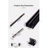 WEKIS Ghost Door Hardware Accessories New Trackless Bathroom Invisible Track Sliding Door