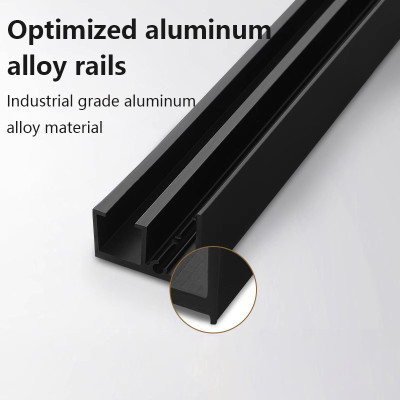 WEKIS Ghost Door Hardware Accessories New Trackless Bathroom Invisible Track Sliding Door