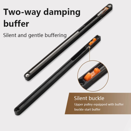 WEKIS Ghost Door Hardware Accessories New Trackless Bathroom Invisible Track Sliding Door