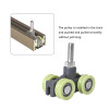 3/7 Inch Bi Folding Fittings Bi-folding Sliding Door Hardware Kits