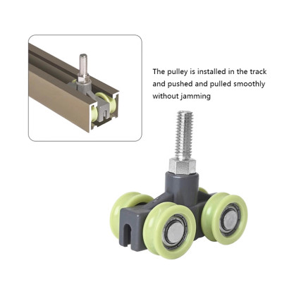 3/7 Inch Bi Folding Fittings Bi-folding Sliding Door Hardware Kits