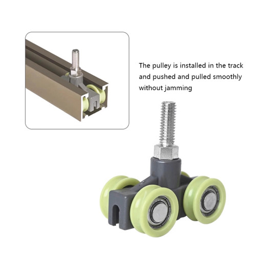 3/7 Inch Bi Folding Fittings Bi-folding Sliding Door Hardware Kits
