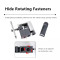 3/7 Inch Bi Folding Fittings Bi-folding Sliding Door Hardware Kits