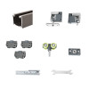 3/7 Inch Bi Folding Fittings Bi-folding Sliding Door Hardware Kits