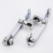 Bi Folding Zinc Alloy Push Pull Door Hardware Kits