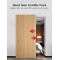 Aluminium Ghost Door Track Hardware Durable Invisible Sliding Door
