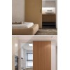 Aluminium Ghost Door Track Hardware Durable Invisible Sliding Door