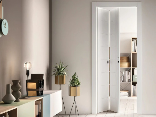 180° Bi-Folding Door Stainless Steel Hardware Set Sliding System