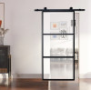 Crafting a Unique Home with Classic Glass Barn Doors