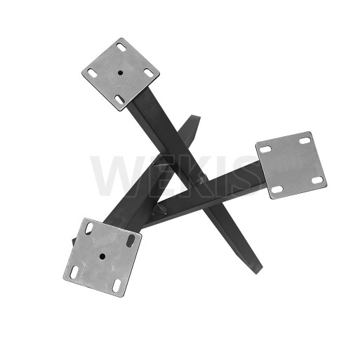 Black Metal Table Legs 71cm H - Spider Frame Table Leg