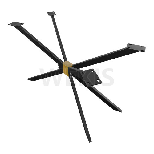 DIY Spider Table Leg Frame Table Legs Powder Coated Steel Legs