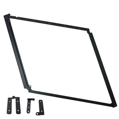 180° Folding Door Hardware Kit | Trackless Ghost Door System | Invisible Bi-Fold Door Accessories