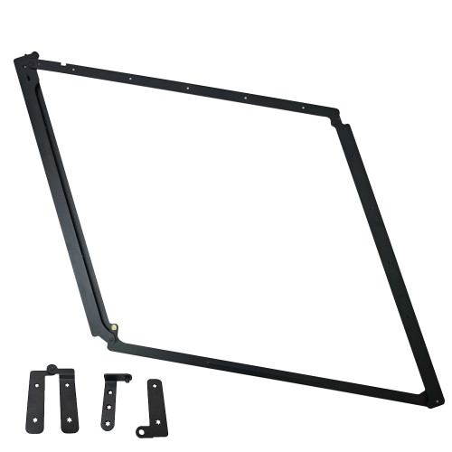 180° Folding Door Hardware Kit | Trackless Ghost Door System | Invisible Bi-Fold Door Accessories