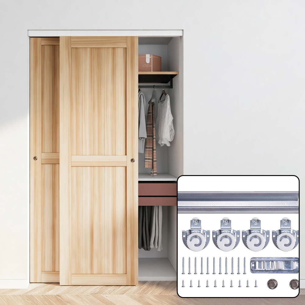 bypass barn door hardware