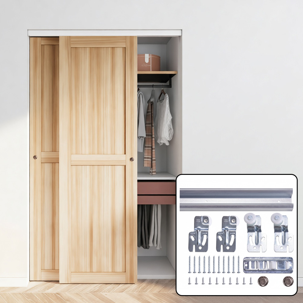 bypass barn door hardware