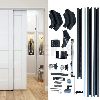 Wekis Flush Sliding Door System – Complete Concealed Hardware Kit for Seamless Modern Interiors