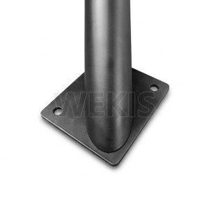 WEKIS Detachable X-Shape Spider Table Legs | Heavy-Duty Metal Dining Table Base for Round/Square Tops