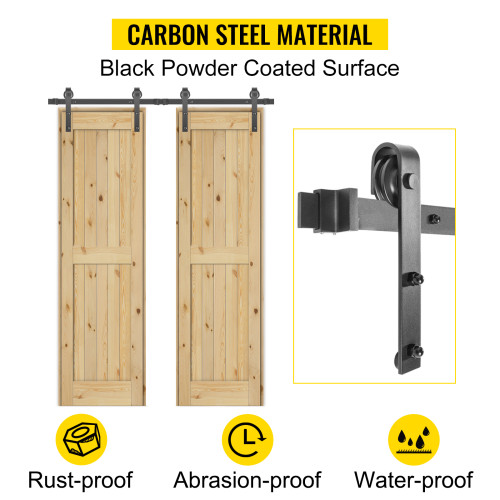 Iron Barn Door Hardware Kit