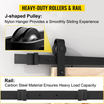 Iron Barn Door Hardware Kit