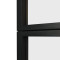 WEKIS 3-Section Glass Sliding Barn Door Durable & Easy-to-Assemble Interior Partition