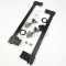 WEKIS Revolving Cabinet Door Hardware Kit, Soft Close Hidden Rotation Sliding Track for Tall Pantry & Laundry Cabinet Doors