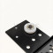 WEKIS Revolving Cabinet Door Hardware Kit, Soft Close Hidden Rotation Sliding Track for Tall Pantry & Laundry Cabinet Doors