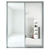 Custom Mirror Sliding Door System with Aluminium Frame and Top Bottom Track