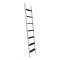 Aluminium Rolling Library Ladder Metal Anti-Slip Treads 2200-3048mm
