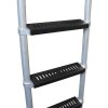 Aluminium Rolling Library Ladder Metal Anti-Slip Treads 2200-3048mm