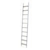 Aluminium Rolling Ladder with Solid Oak Treads Spliced Stile