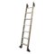 Rolling Library Ladder with 2000mm Spliced Track Wood Ladder