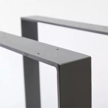 Square Shape Metal Table Leg in Minimalist