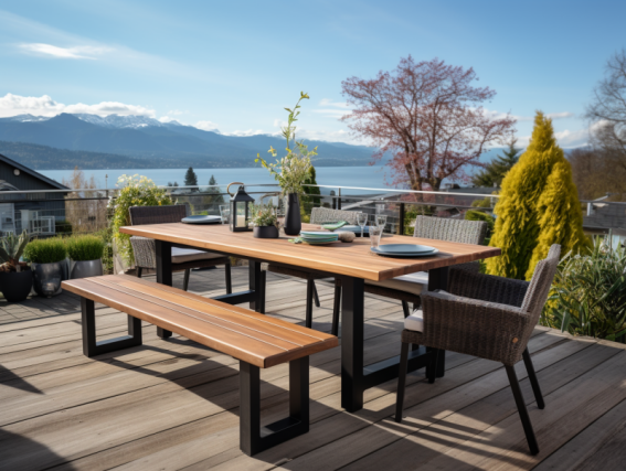 an_outdoor_dining_table_bench