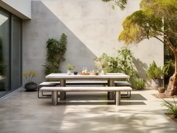 an_outdoor_dining_table_bench