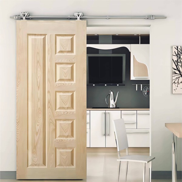 Как сделать дверь амбара более приватной?