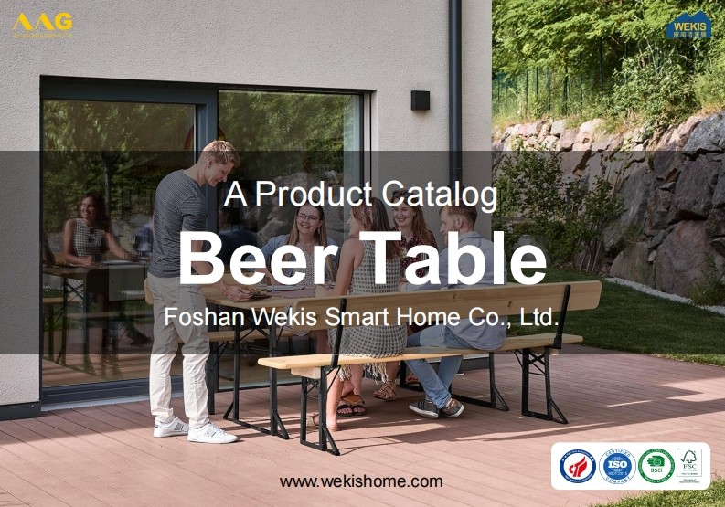 Wekis Beer Table Catalog