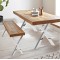 Industrial Steel X Frame Design Metal Table Legs Cast Iron Kitchen Dining Table Legs